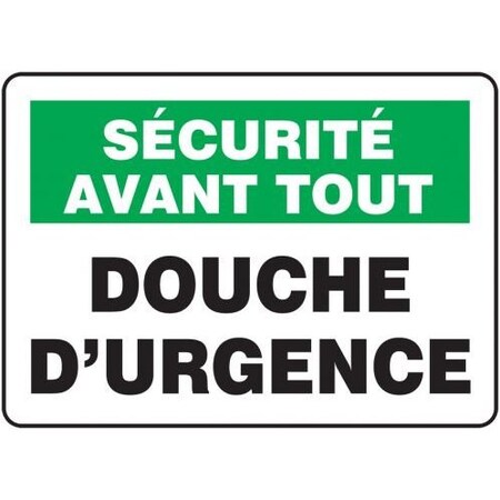 BILINGUAL FRENCH SIGN  EMERGENCY FRMFSD953XP